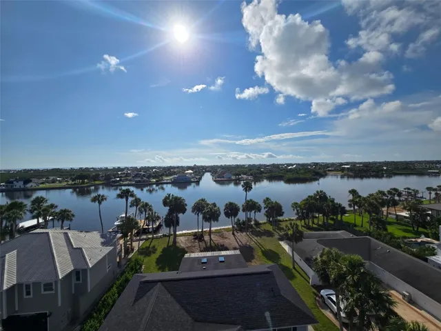 Aerial above the home