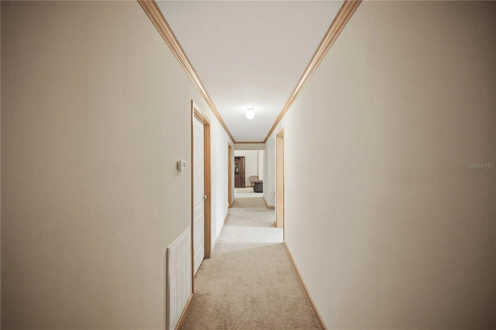 Hallway large to fit a wheelchair