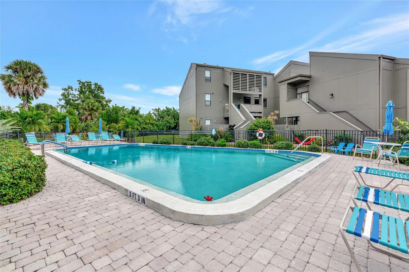Pool on Woodland Dr.