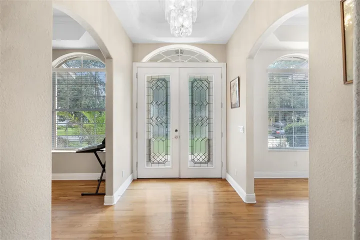 interior of front entrance