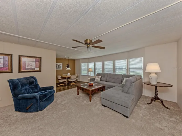 Living room, dining room