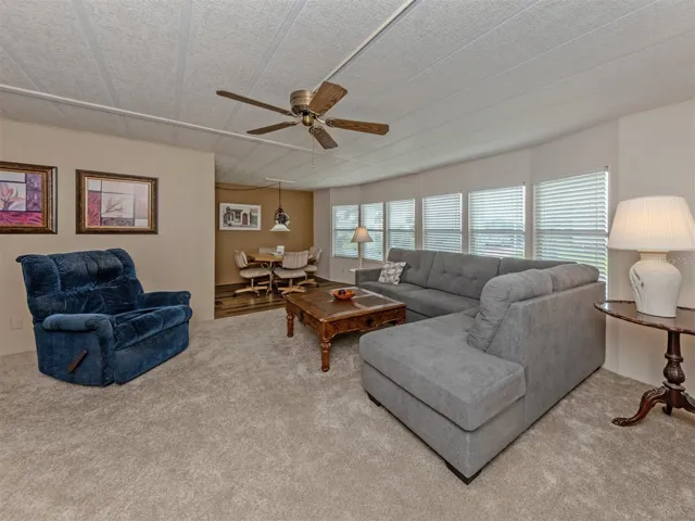 Living room, dining room
