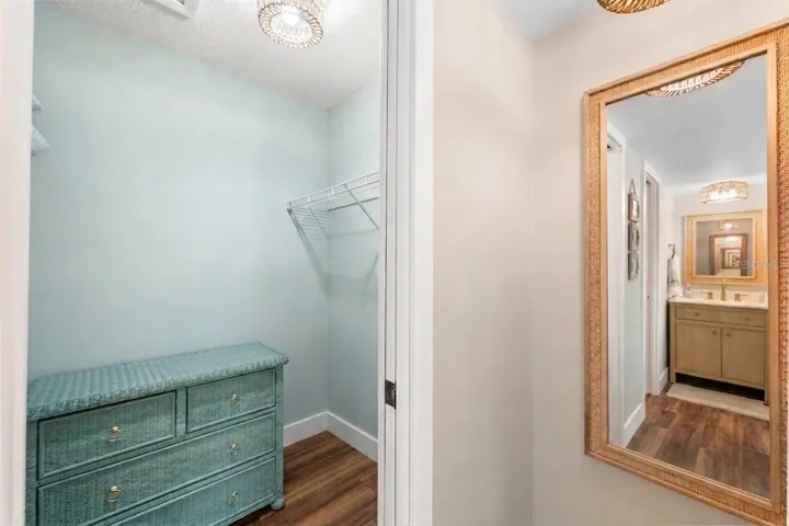 Primary Walk in Closet