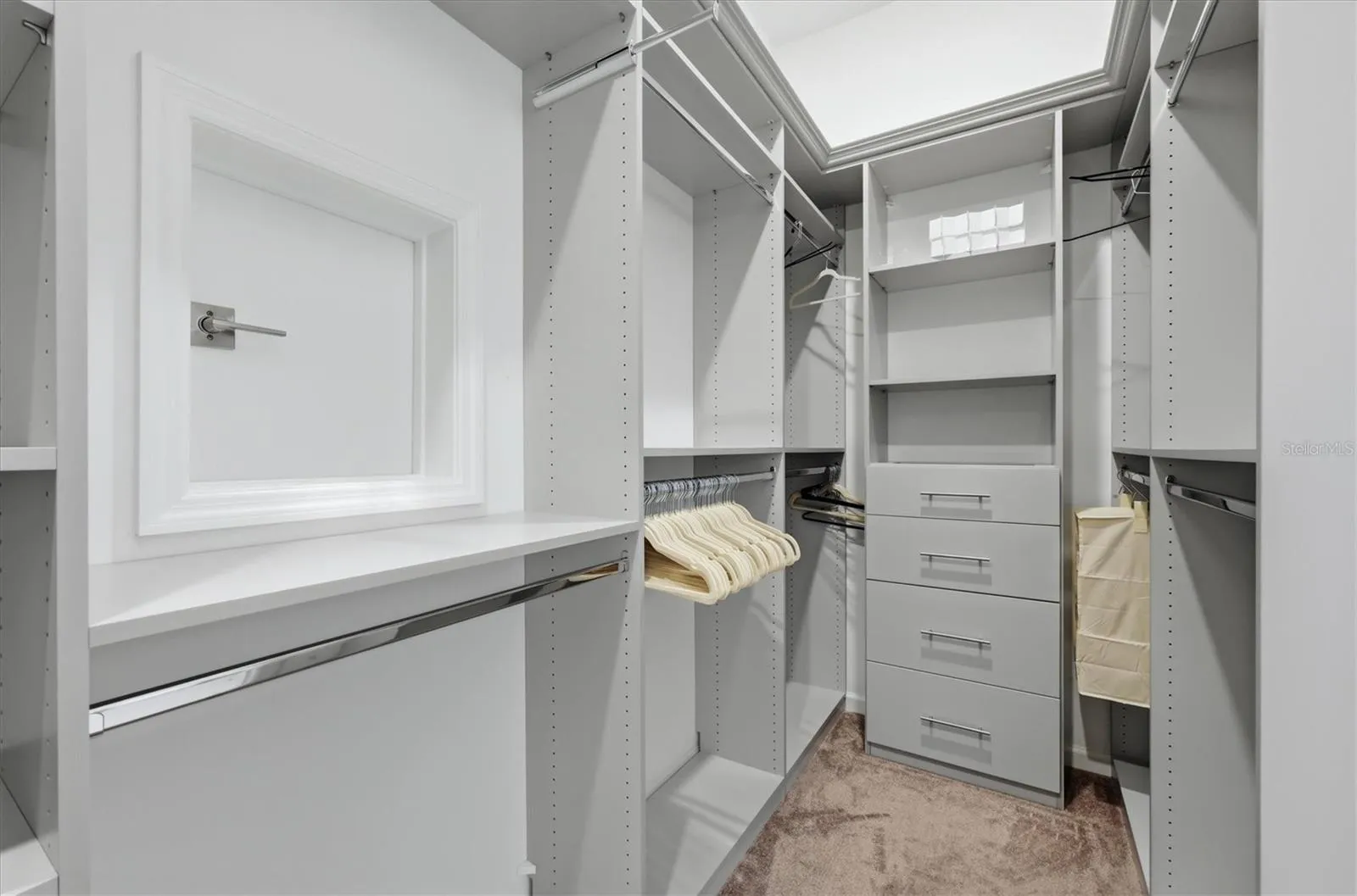 Primary closet #1 with pass through to laundry