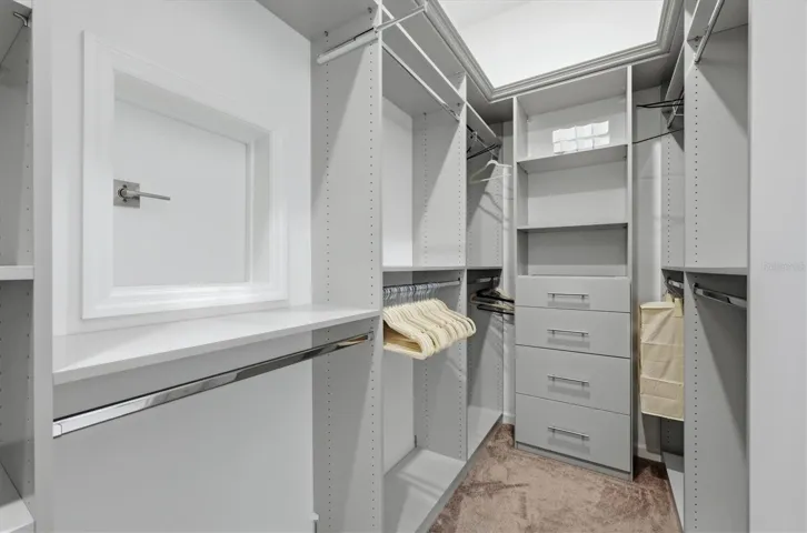 Primary closet #1 with pass through to laundry