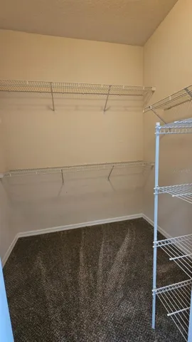 Primary walk in closet
