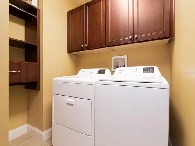Dedicated laundry room