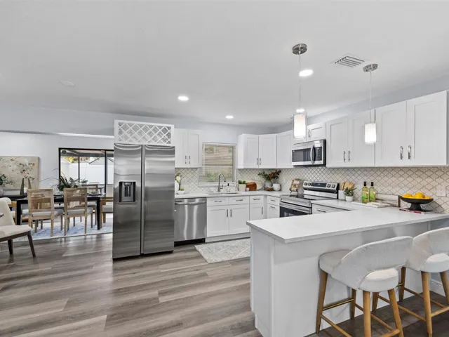 Open concept floorplan