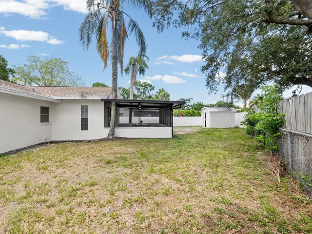 Large, private lot