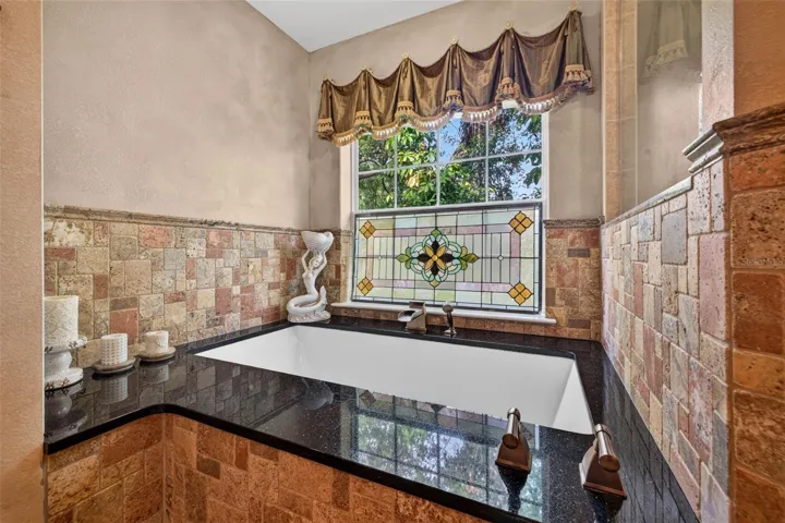 Soaker Tub In Primary Bathroom