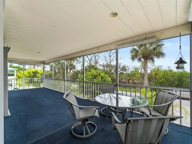 Large wrap-around lanai on two sides