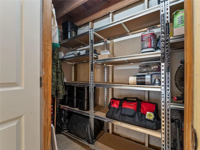 Downstairs Storage Closet