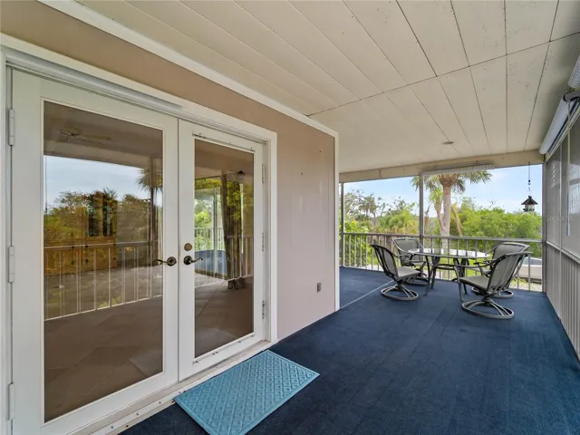 Main entry from lanai