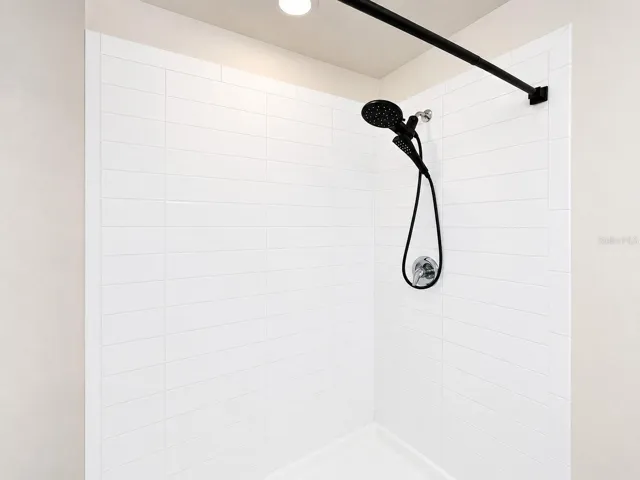 Primary bathroom shower