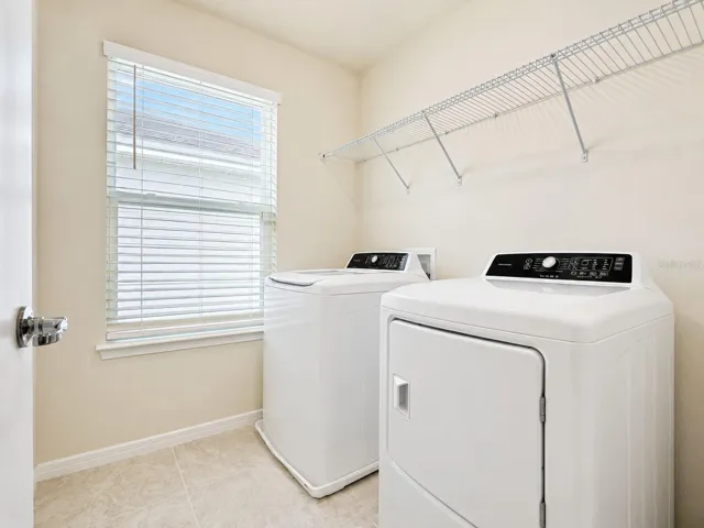 Laundry area