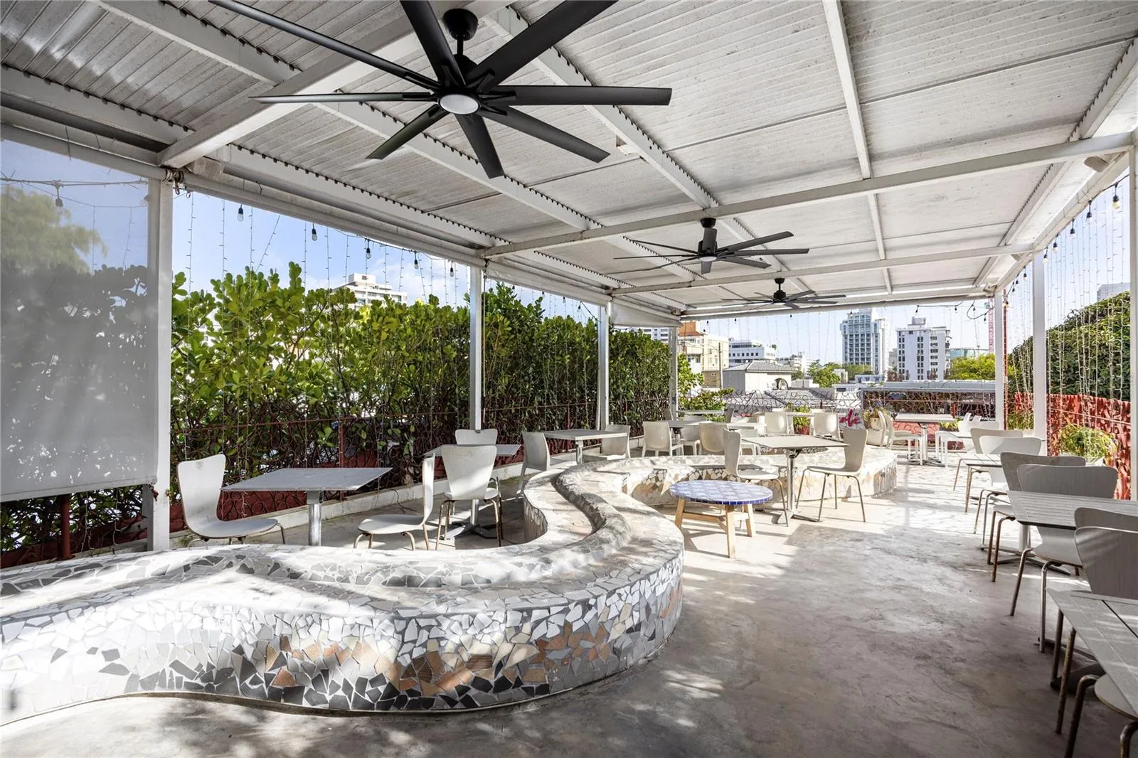 Covered Outdoor Terrace