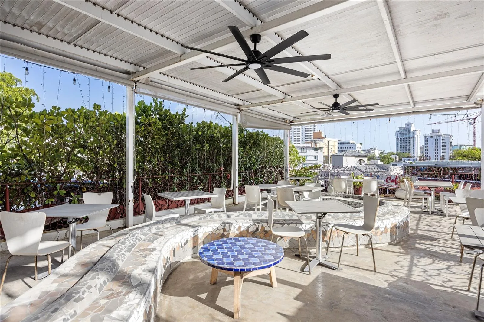 Covered Outdoor Terrace