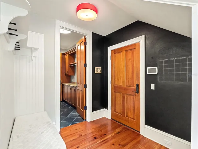 Mudroom off Garage Entry