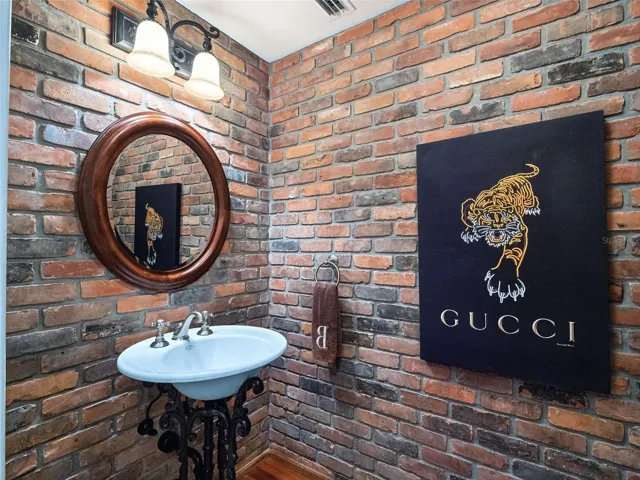 Powder Room off Foyer