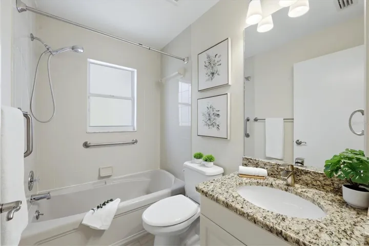 Secondary bathroom