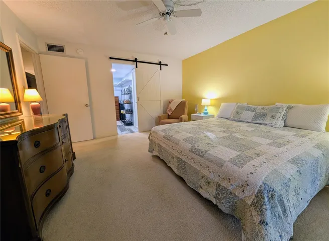 Master bedroom suite