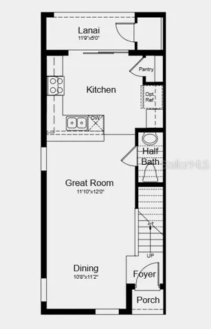 Additional Highlights Include: GE refrigerator, laundry pkg, extended LVP flooring at 1st floor, and whole house blinds.