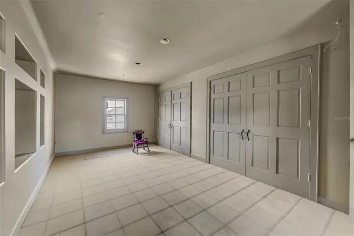 Bonus room over the garage
