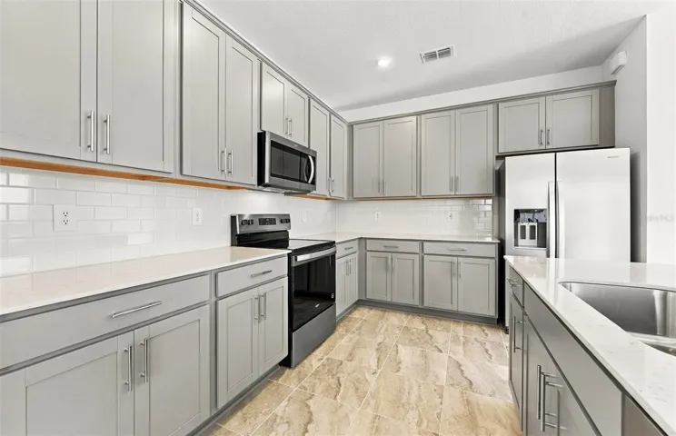 Abundance of Counter Space and Cabinets