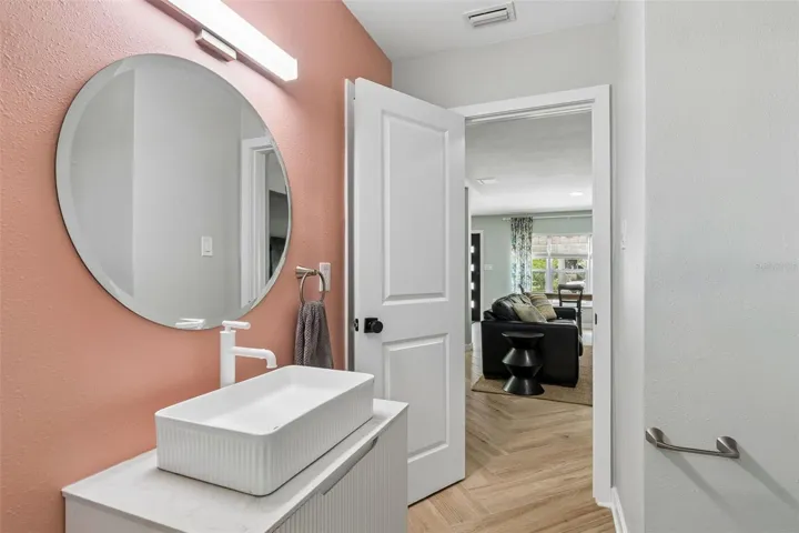Hall bath