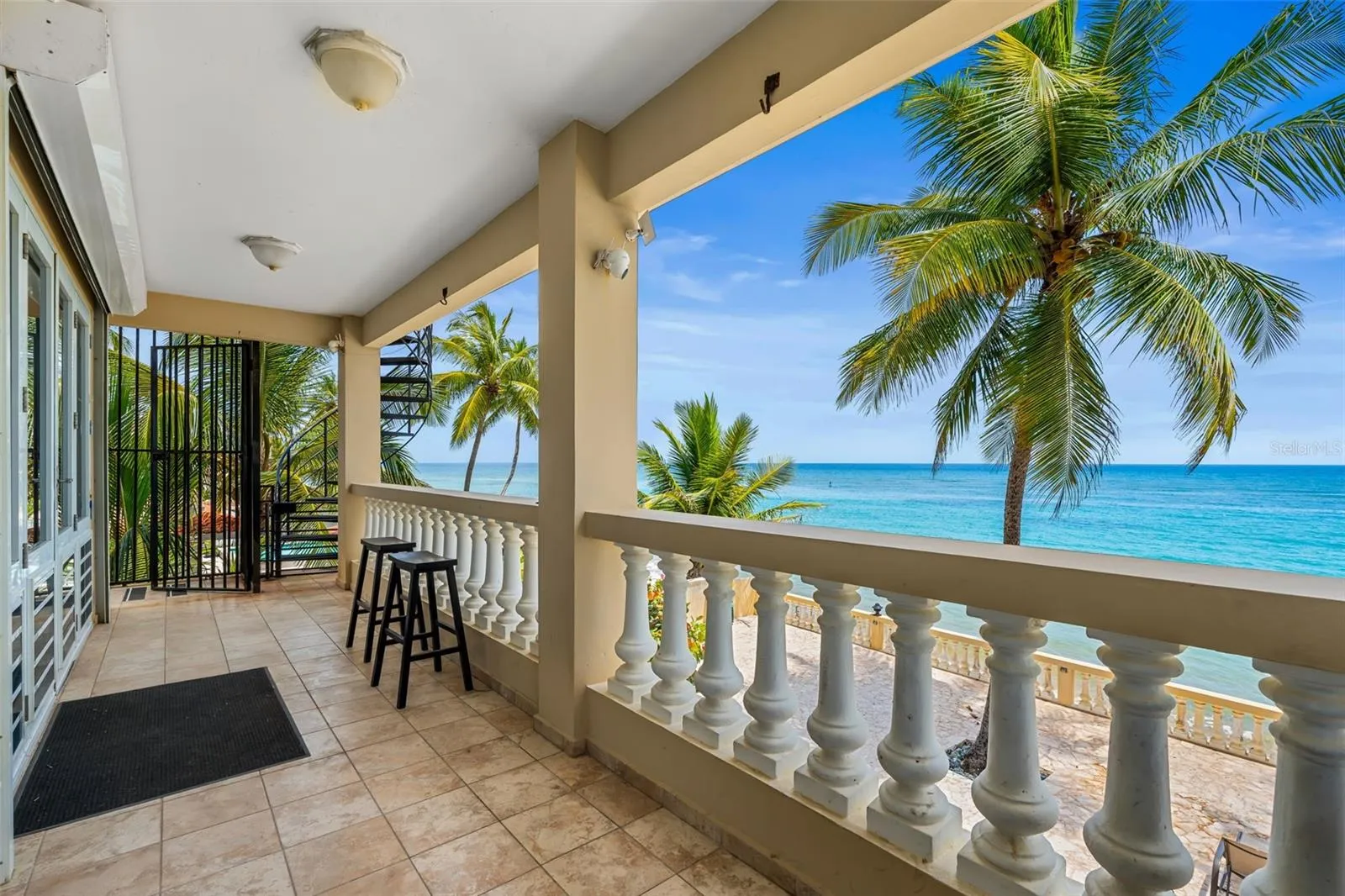 Terrace Ocean views