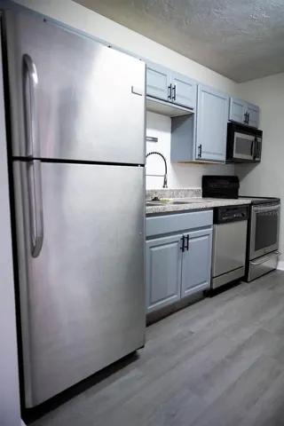 Updated Kitchen with Stainless Steel Appliances