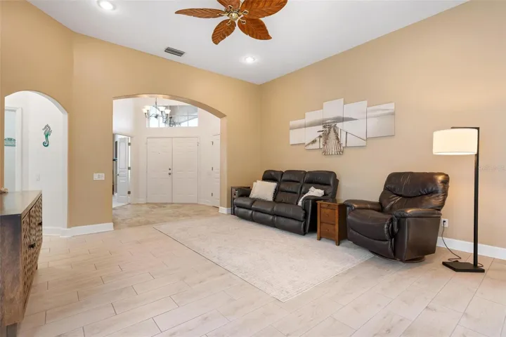 Great room, foyer