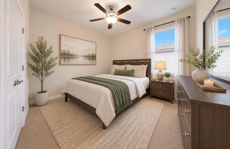 Virtually Staged Bed 3
