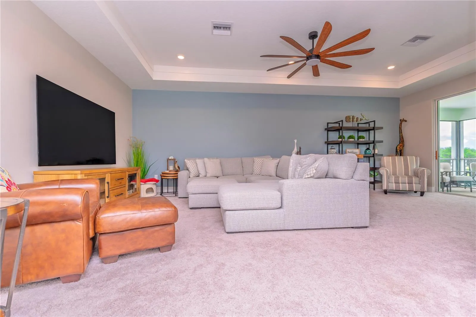 Upstairs bonus room.