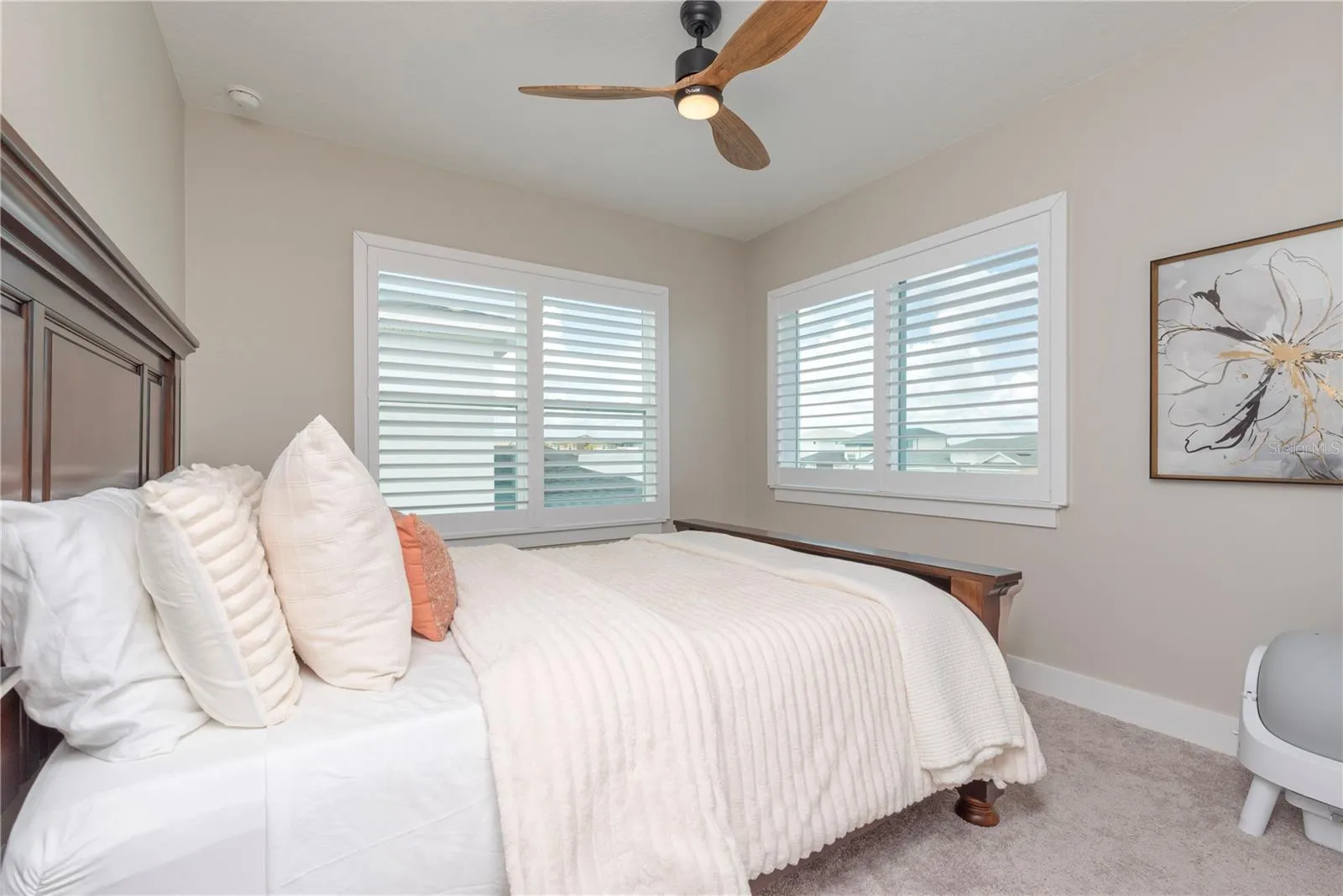 Upstairs bedroom 3.
