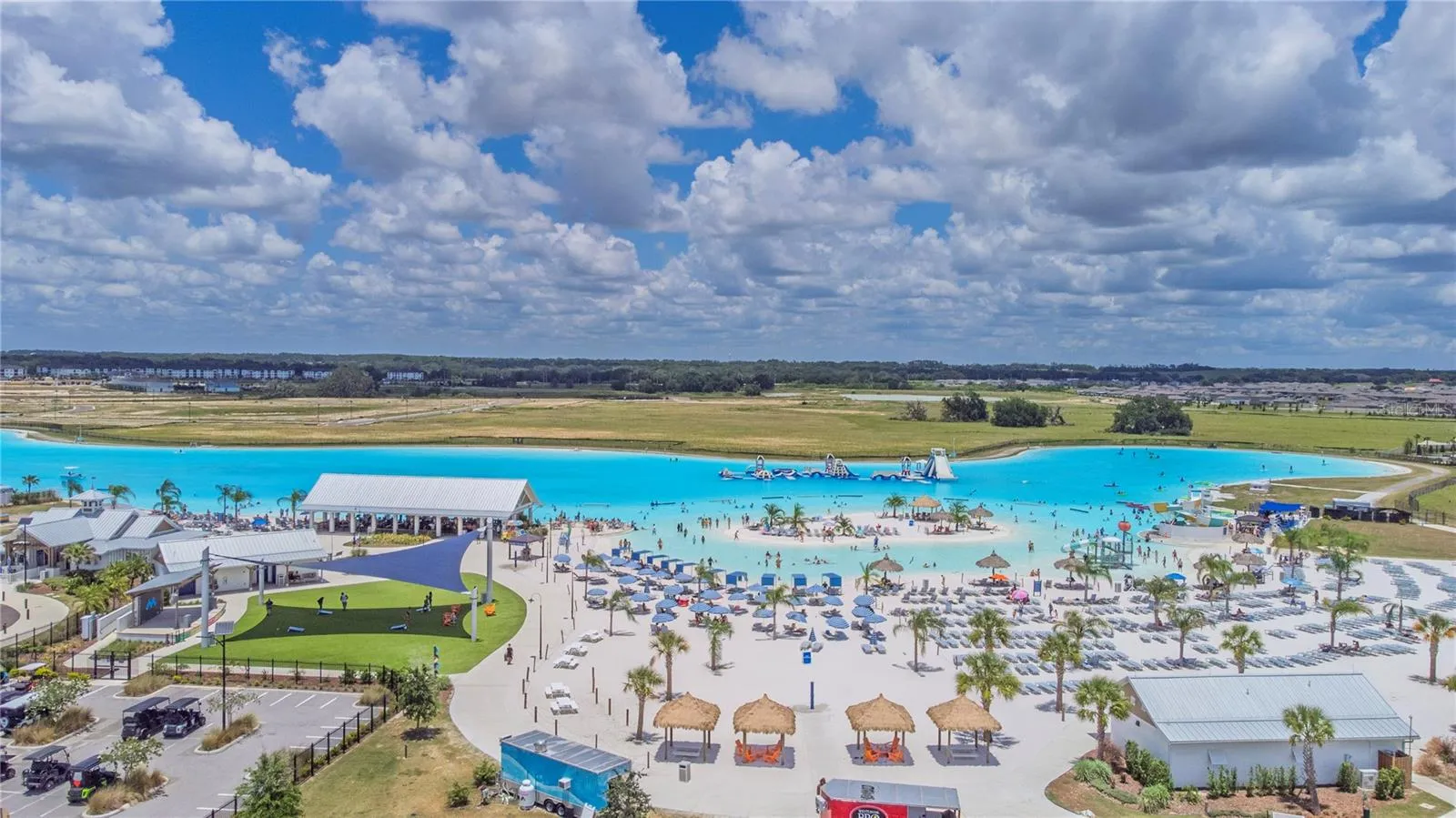 Mirada Lagoon with sandy beach, paddle boarding, kayaks, and more!