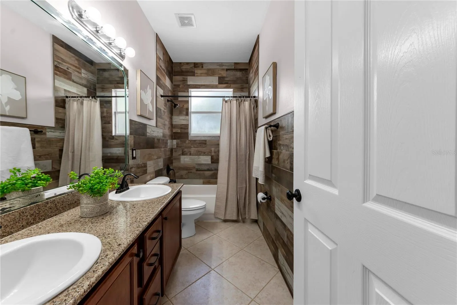 Updated guest bathroom