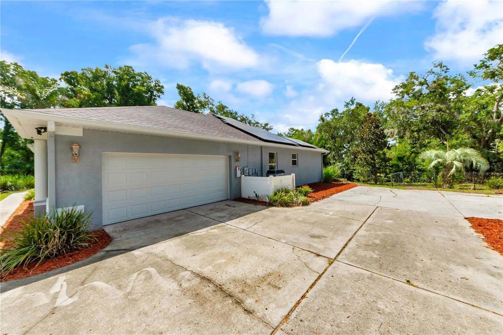 Side entry garage