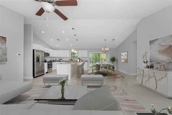 Virtually staged. In this home, the kitchen is on the opposite side.