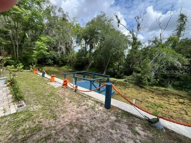 canal with private deck/fishing pier