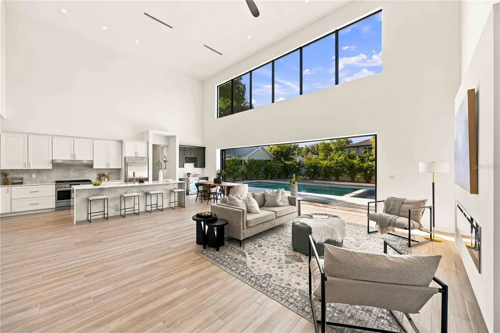 Open floor plan