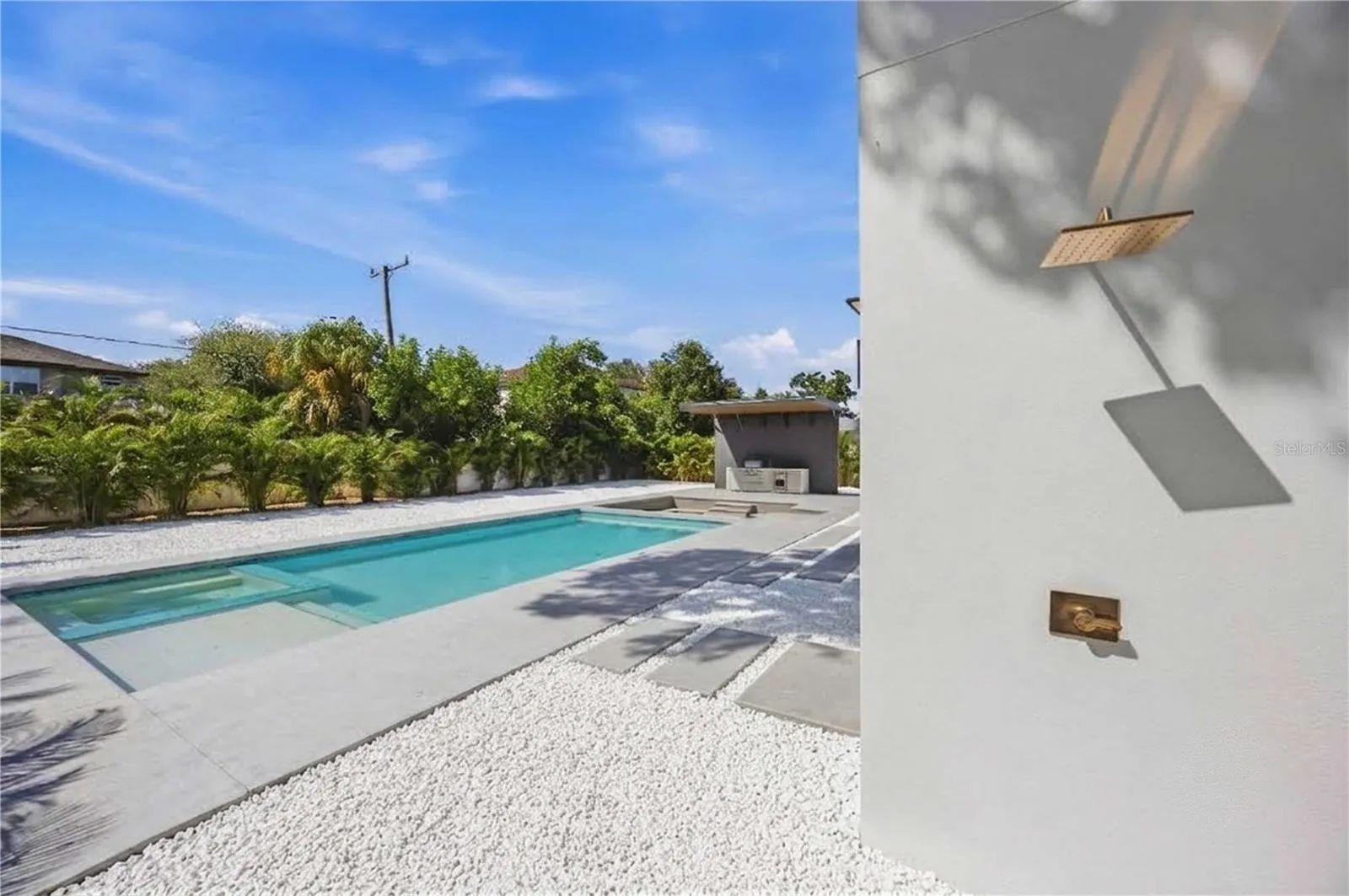 Outdoor shower