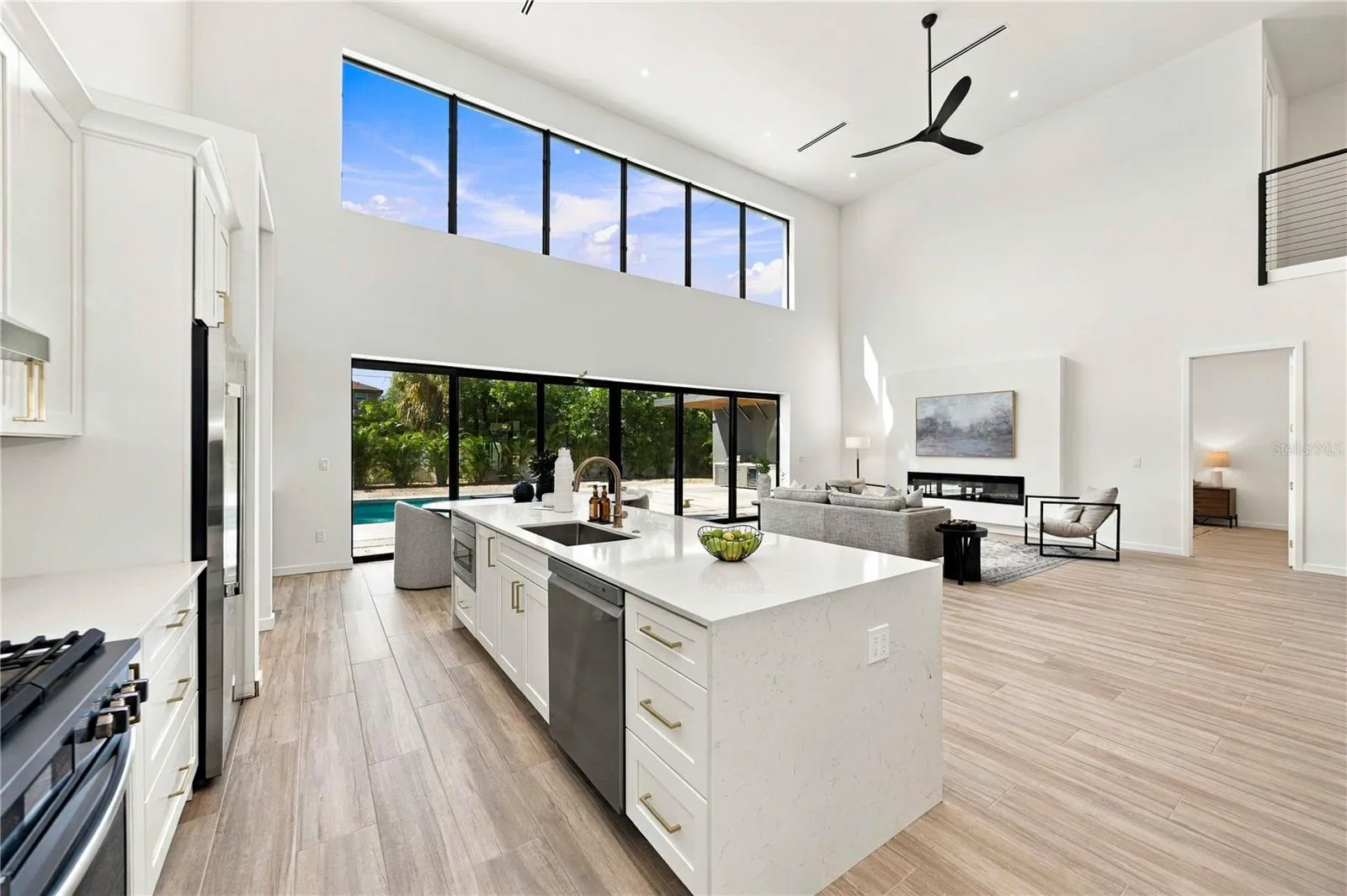 Open floor plan