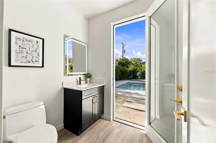 1st Floor guest bathroom & pool Bathroom (#6)