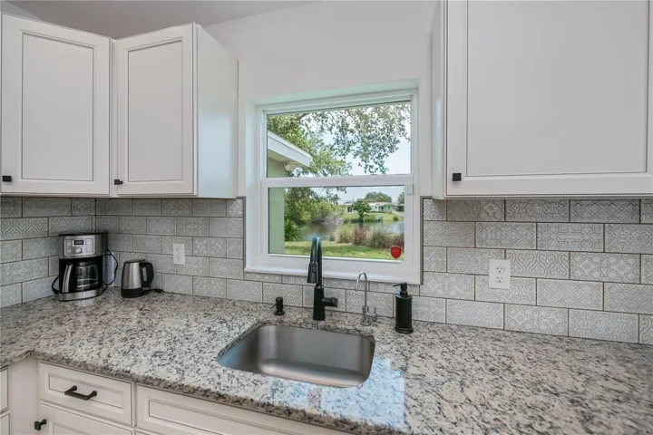 Custom Stone Countertops and Designer Tile Backsplash
