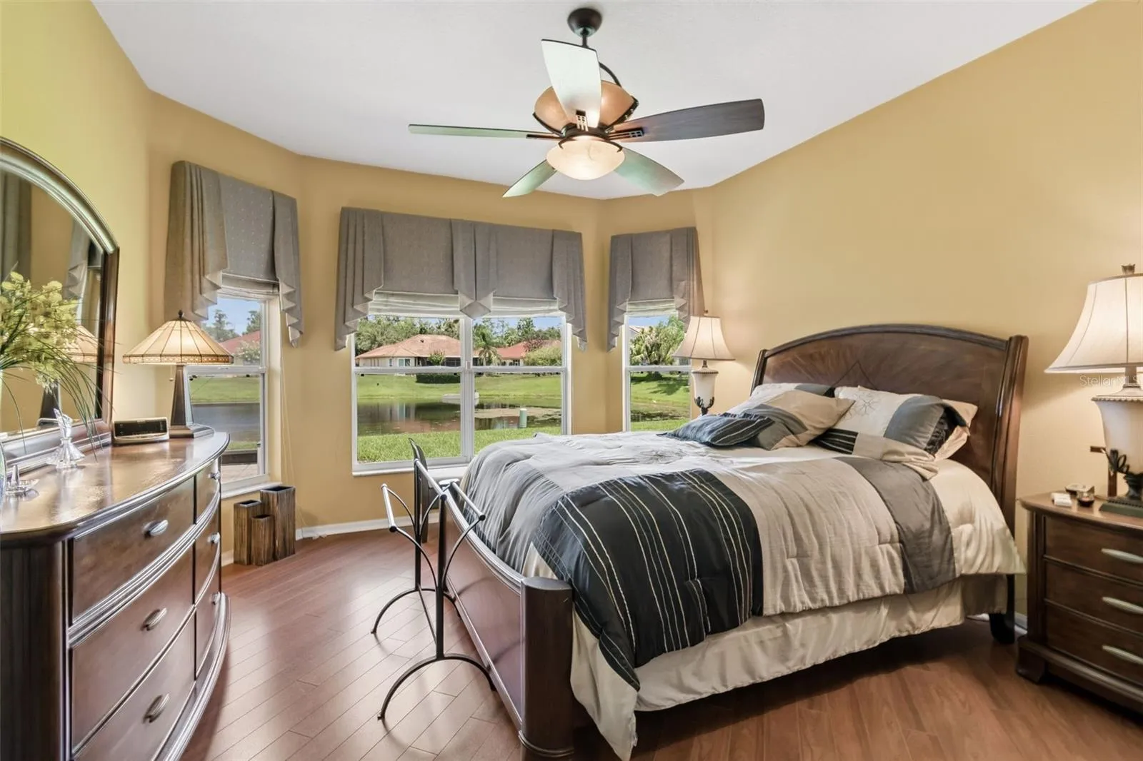 Primary Bedroom suite with a view