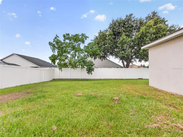 Fenced Back Yard