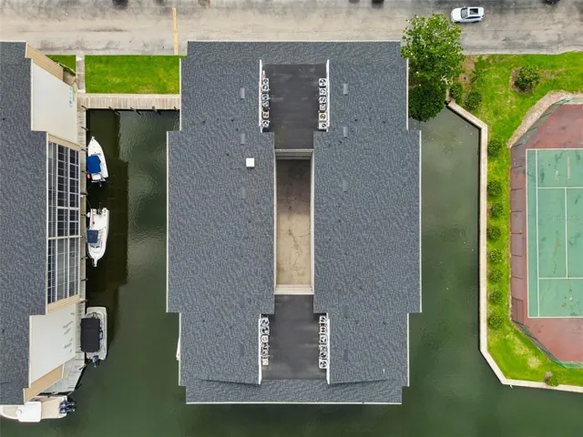 Open-courtyard style design for condo entrances.