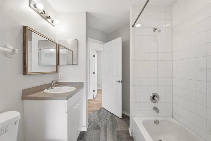 Guest Bathroom with Tub/Shower Combo.