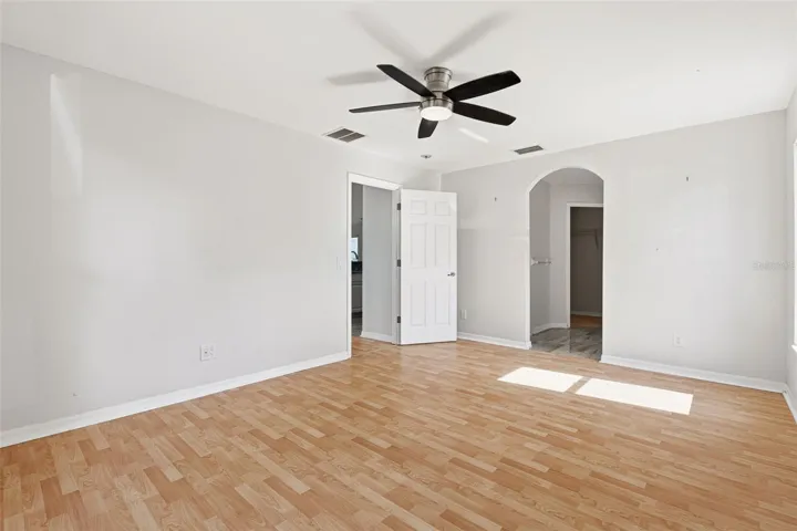 Generously Sized Primary Bedroom.